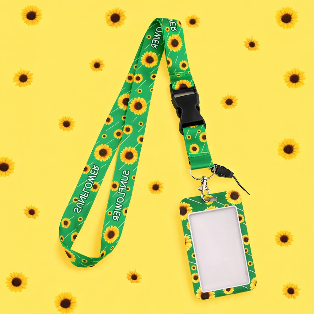 Tour de cou Tournesol – Badge Handicap Invisible