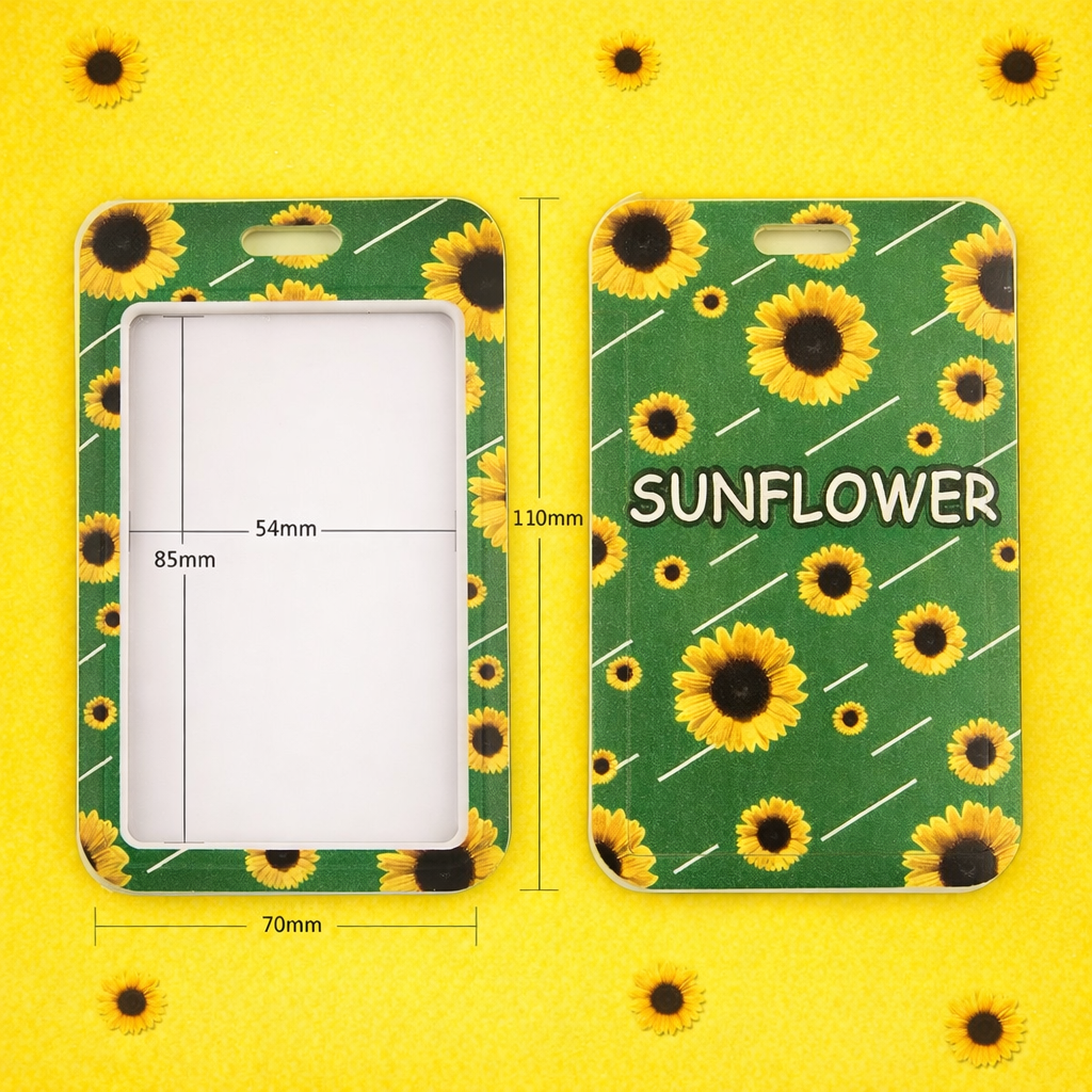 Tour de cou Tournesol – Badge Handicap Invisible